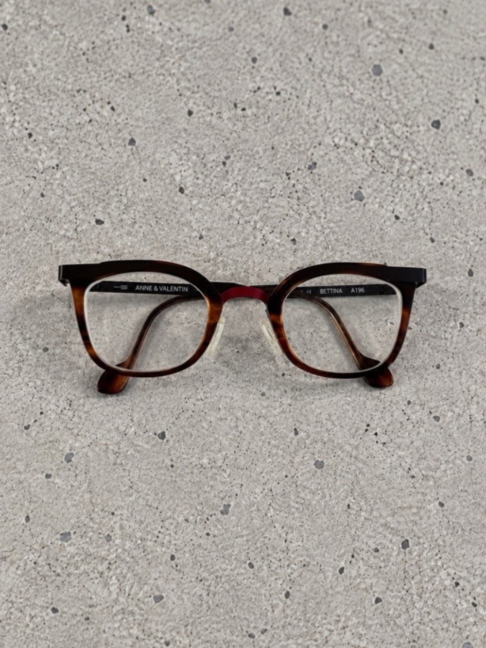Anne & Valentin Eyeglasses Bettina A196 Brown Tortoise Authentic ❤️
